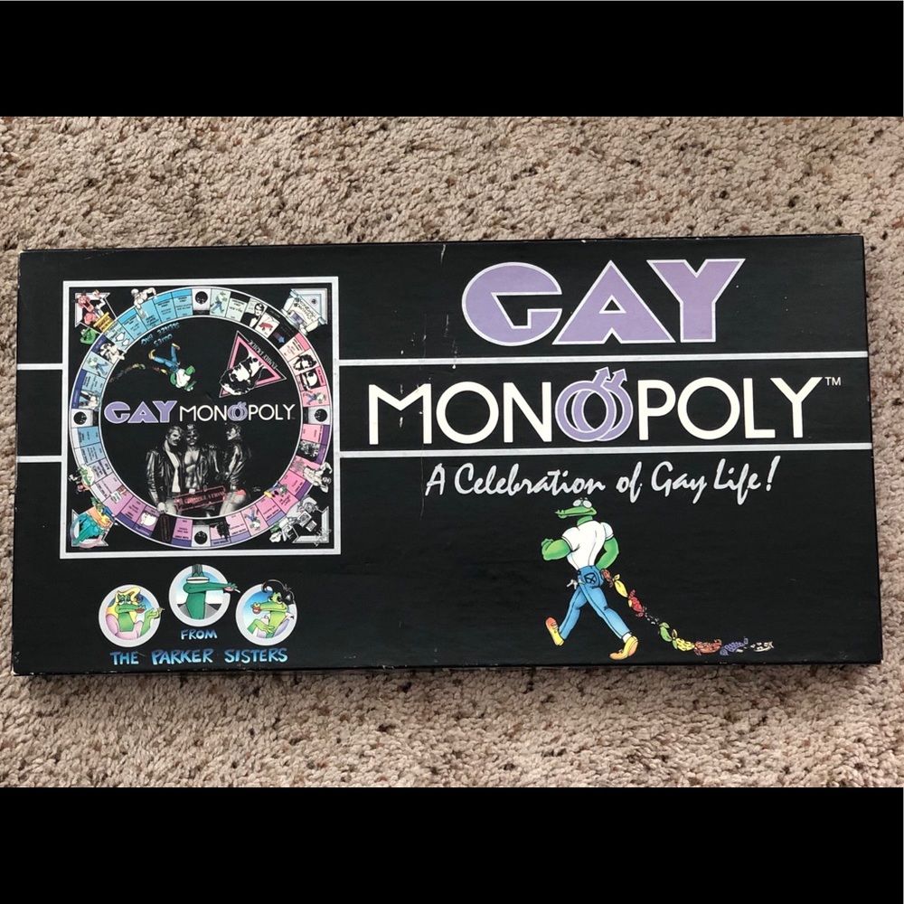GAY MONOPOLY - 1983 VINTAGE BOARD GAME